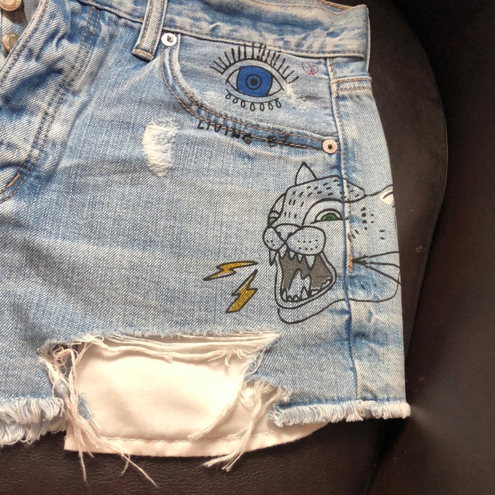 American Eagle jean shorts